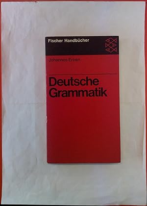 Seller image for Deutsche Grammatik - Ein Leitfaden. Fischer-Taschenbcher 6051 for sale by biblion2
