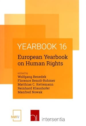 Bild des Verkufers fr European Yearbook on Human Rights 2016 zum Verkauf von GreatBookPrices