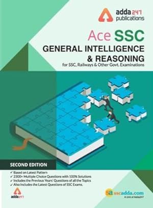 Image du vendeur pour SSC Reasoning Book for SSC CGL, CHSL, CPO and Other Govt. Exams (English Printed Edition) by Adda247 [Paperback ] mis en vente par booksXpress