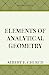 Seller image for Elements of Analytical Geometry [Soft Cover ] for sale by booksXpress