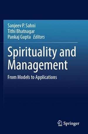 Imagen del vendedor de Spirituality and Management: From Models to Applications [Paperback ] a la venta por booksXpress