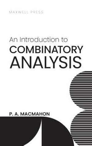 Seller image for An Introduction to Combinatory Analysis [Soft Cover ] for sale by booksXpress