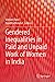 Seller image for Gendered Inequalities in Paid and Unpaid Work of Women in India [Soft Cover ] for sale by booksXpress