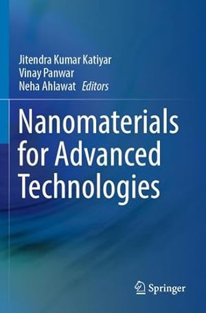 Imagen del vendedor de Nanomaterials for Advanced Technologies [Paperback ] a la venta por booksXpress