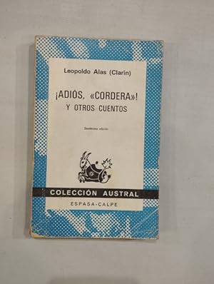 Seller image for Adis, Cordera! y otros cuentos for sale by Saturnlia Llibreria