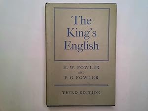 Seller image for The Kings English for sale by Goldstone Rare Books