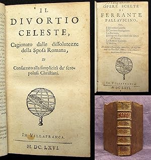 Bild des Verkufers fr Opere scelte di Ferrante Pallavicino : cioe?, Il diuortio celeste. Il corriero sualiggiato. La bacinata. Dialogo tra? due soldati del duca di Parma. La rete di Vulcano. L'Anima. zum Verkauf von Bachmann & Rybicki UG haftungsbeschrnkt