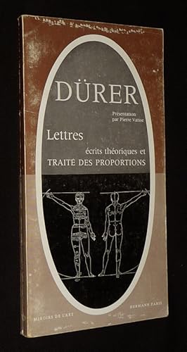 Bild des Verkufers fr Lettres crits thoriques et trait des proportions zum Verkauf von Abraxas-libris