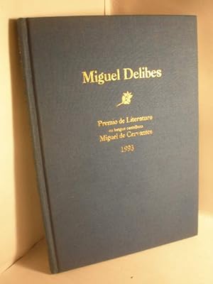 Imagen del vendedor de Miguel Delibes. Premio de literatura en lengua castellana Miguel de Cervantes 1993 a la venta por Librera Antonio Azorn