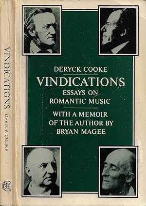 Imagen del vendedor de Vindications. Essays on Romantic Music a la venta por Biblioteca di Babele