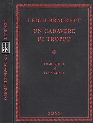 Seller image for Un cadavere di troppo for sale by Biblioteca di Babele