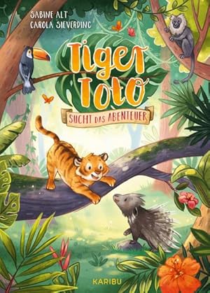 Bild des Verkufers fr Tiger Toto sucht das Abenteuer zum Verkauf von BuchWeltWeit Ludwig Meier e.K.