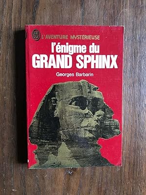 Imagen del vendedor de L'enigme du grand sphinx a la venta por Dmons et Merveilles