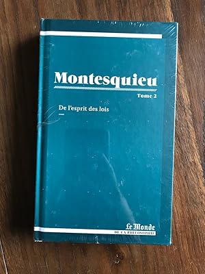 Immagine del venditore per Montesquieu - Tome 2 - De l'esprit des lois venduto da Dmons et Merveilles