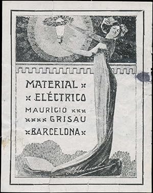 Imagen del vendedor de Reklamemarke Material Electrico a la venta por Veikkos