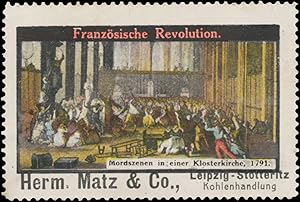 Reklamemarke Französiche Revolution