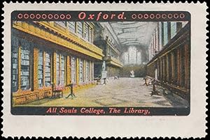 Immagine del venditore per Reklamemarke All Souls College, The Library venduto da Veikkos