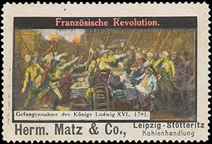 Reklamemarke Französiche Revolution