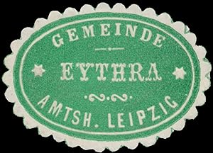 Siegelmarke Gemeinde Eythra Amts. Leipzig