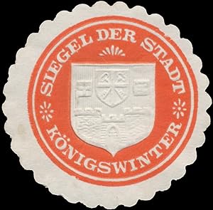 Seller image for Siegelmarke Siegel der Stadt Knigswinter for sale by Veikkos