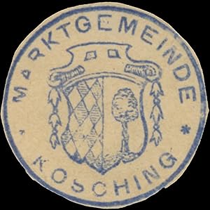 Siegelmarke Marktgemeinde Kösching