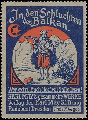 Seller image for Reklamemarke In den Schluchten des Balkan for sale by Veikkos