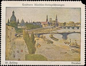 Seller image for Reklamemarke Dresden for sale by Veikkos