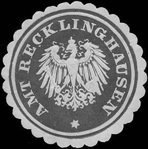 Seller image for Siegelmarke Amt Recklinghausen for sale by Veikkos