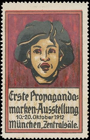 Seller image for Reklamemarke Erste Propagandamarken-Ausstellung for sale by Veikkos