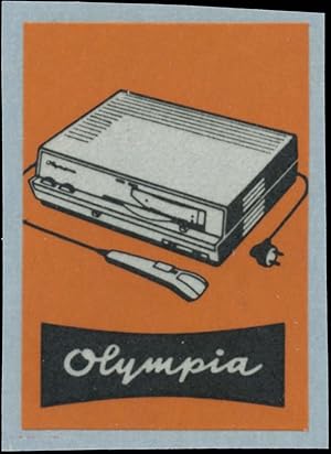 Seller image for Reklamemarke Olympia Diktiergert for sale by Veikkos