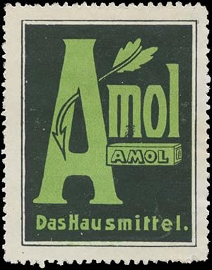 Seller image for Reklamemarke Amol das Hausmittel for sale by Veikkos