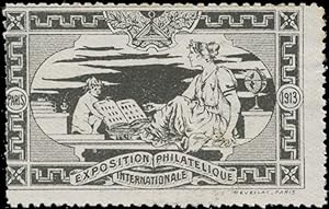 Bild des Verkufers fr Reklamemarke Briefmarken Ausstellung zum Verkauf von Veikkos