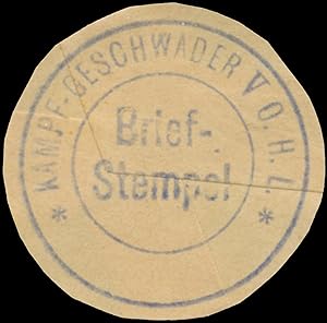 Siegelmarke Kampf-Geschwader V O.H.L.