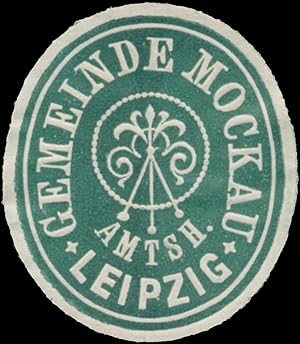 Siegelmarke Gemeinde Mockau Amtsh. Leipzig