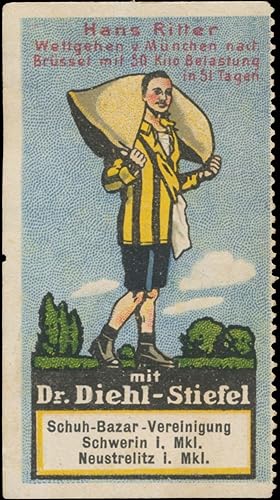 Seller image for Reklamemarke Hans Ritter for sale by Veikkos