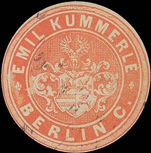 Bild des Verkufers fr Reklamemarke Wollfabrik Emil Kummerle zum Verkauf von Veikkos
