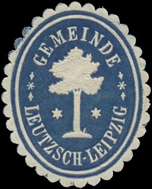 Siegelmarke Gemeinde Leutzsch - Leipzig