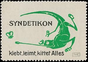 Seller image for Reklamemarke Syndetikon for sale by Veikkos