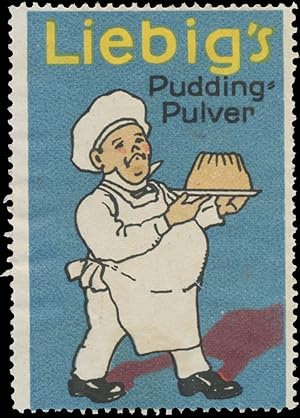 Bild des Verkufers fr Reklamemarke Liebigs Puddingpulver zum Verkauf von Veikkos