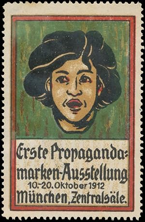 Seller image for Reklamemarke Erste Propagandamarken-Ausstellung for sale by Veikkos
