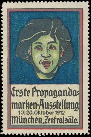 Seller image for Reklamemarke Erste Propagandamarken-Ausstellung for sale by Veikkos