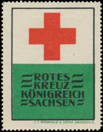 Bild des Verkufers fr Reklamemarke Rotes Kreuz zum Verkauf von Veikkos
