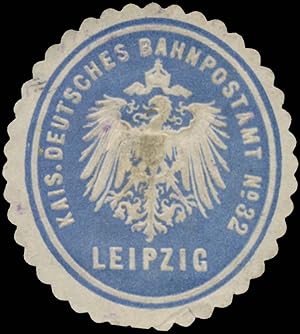 Seller image for Siegelmarke K. Deutsches Bahnpostamt No. 32 Leipzig for sale by Veikkos