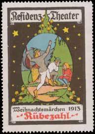 Seller image for Reklamemarke Weihnachtsmrchen Rbezahl for sale by Veikkos