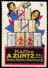 Bild des Verkufers fr Reklamemarke Kaffee zum Verkauf von Veikkos