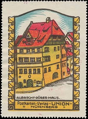 Seller image for Reklamemarke Albrecht Drer Haus for sale by Veikkos