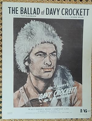 Seller image for The Ballad of Davy Crockett (Sheet Music) for sale by Shore Books