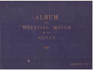 Immagine del venditore per ALBUM DEL MATERIAL MOTOR DE LA RENFE. venduto da Llibres de Companyia