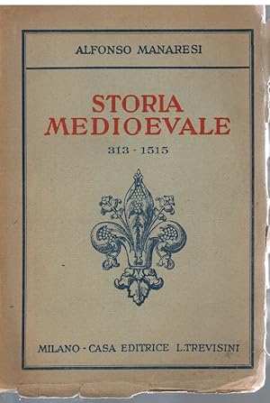 Imagen del vendedor de Storia medioevale 313-1515 Vol.I a la venta por Books di Andrea Mancini