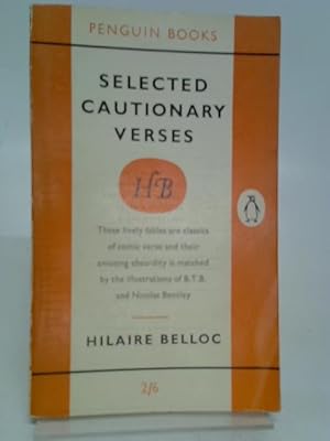Seller image for Selected Cautionary Verses, etc (Penguin Books. no. 1349.) for sale by World of Rare Books